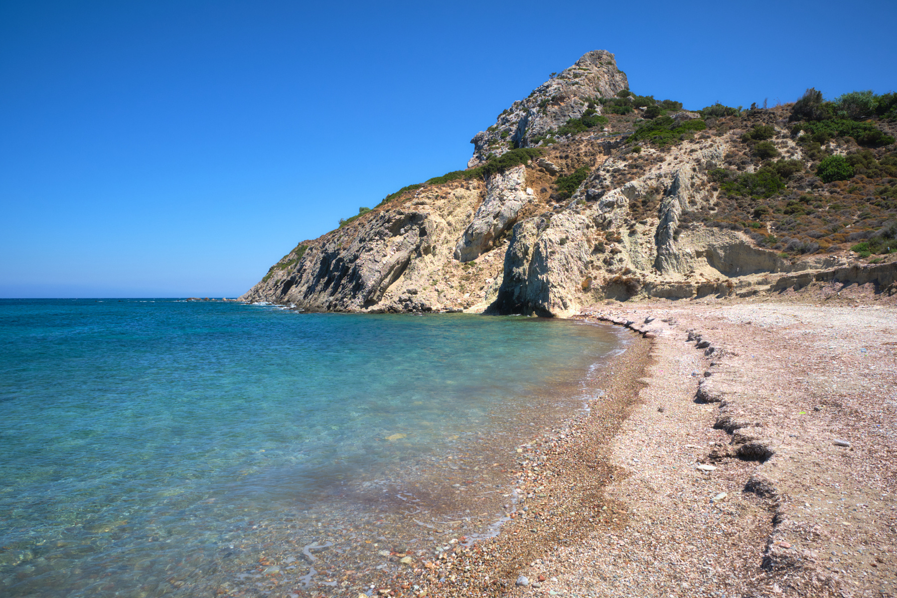 Утро у моря кипр море средиземное скалы берег