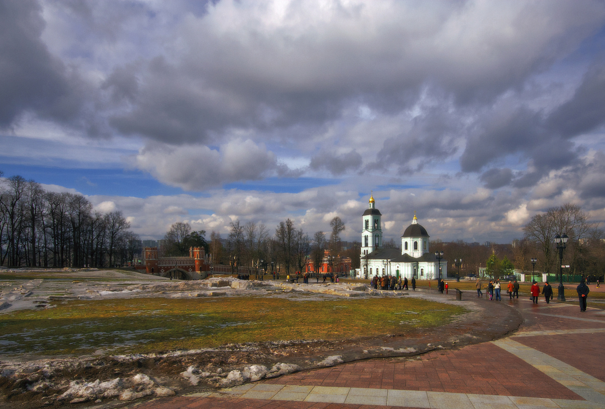 Весна в Царицыно Царицыно весна Москва