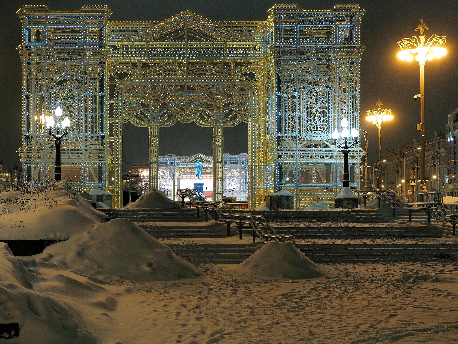 Снежная Москва 
