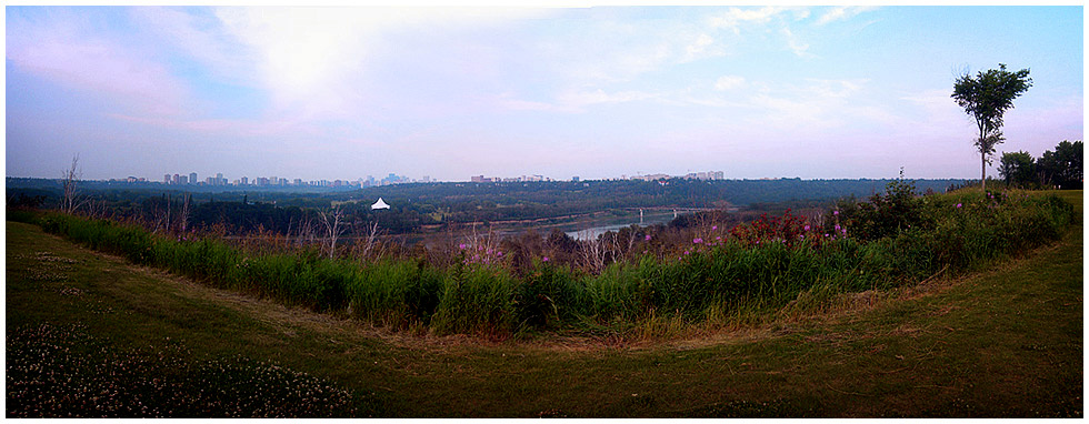 речная панорама 