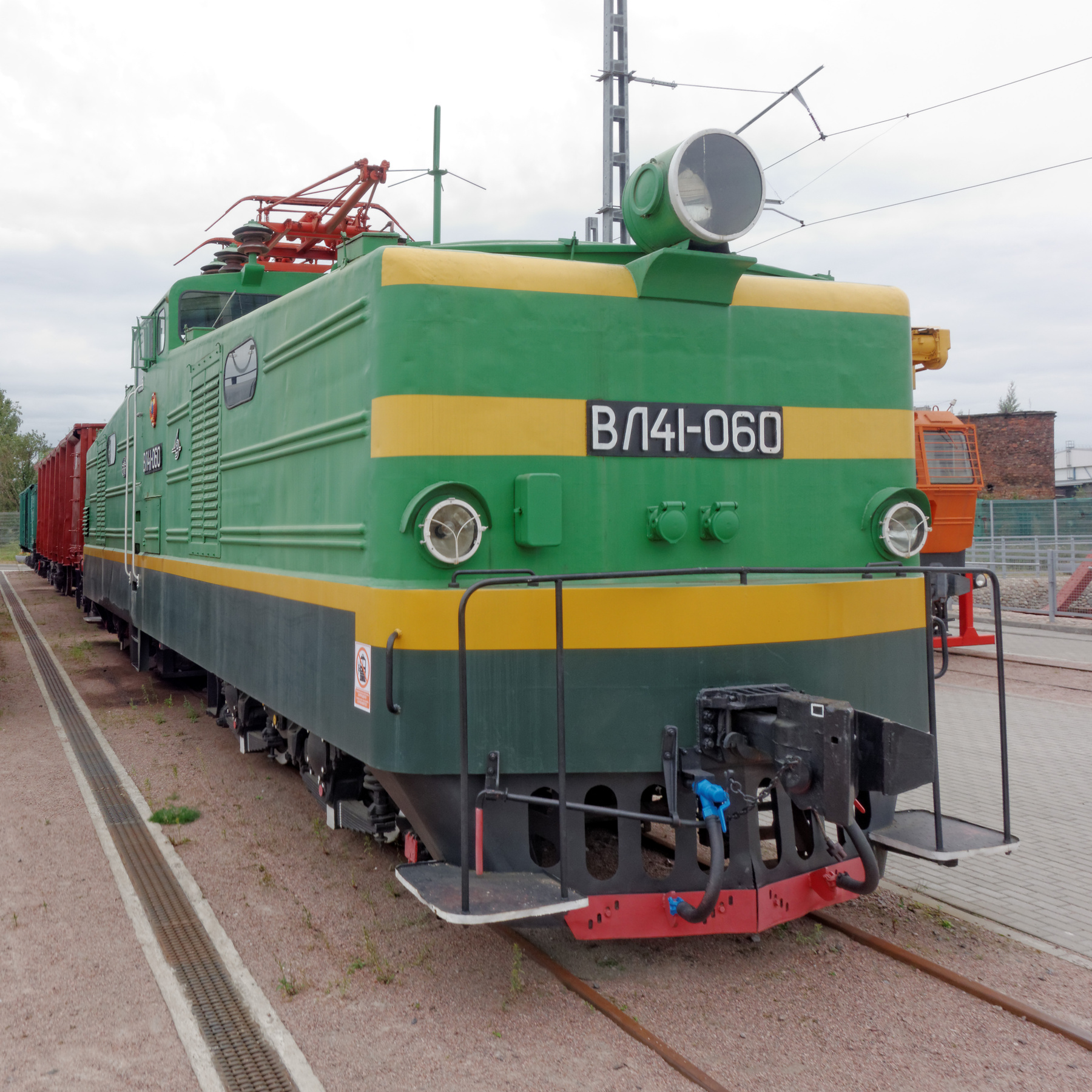 ВЛ41 СПБ Музей_железных_дорог_России электровоз ВЛ41-060