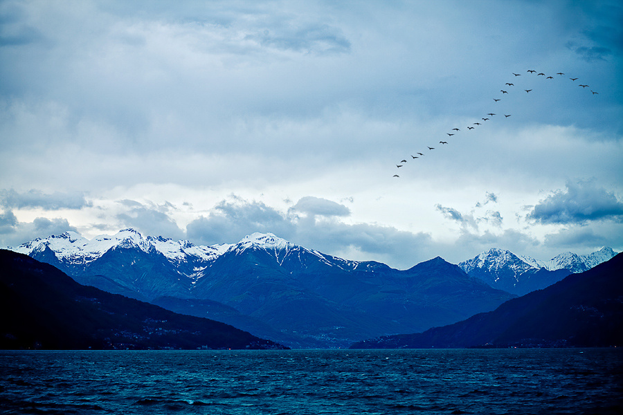 Застыть... Italy, Como, Alpen