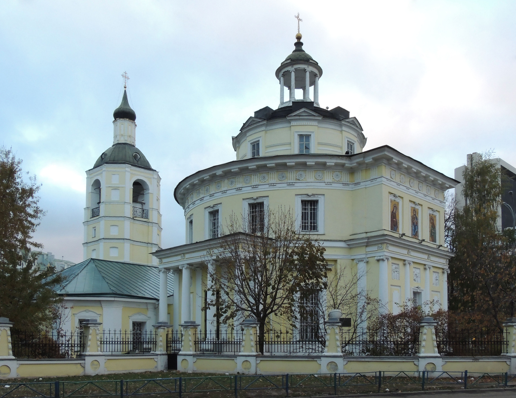 Церковь Филиппа, митрополита Московского, в Мещанской слободе. Москва город архитектура улица Гиляровского храм церковь митрополита Московского Филиппа Мещанской слободе Казаков