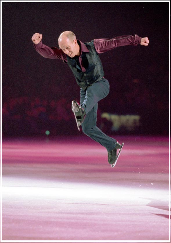 Jump Jumping figureskater