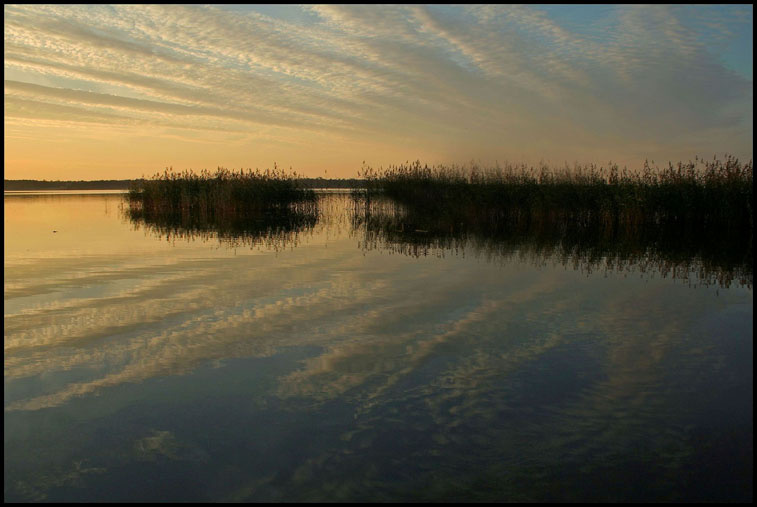 Just Sunset. закат разлив вечер