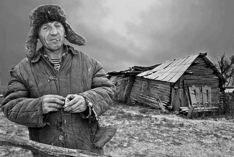 Вот моя деревня... деревенская беднота