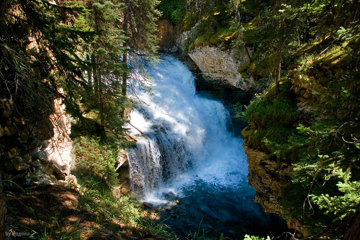 Waterfall #2 Johnston Canyon Banff National Park Waterfall