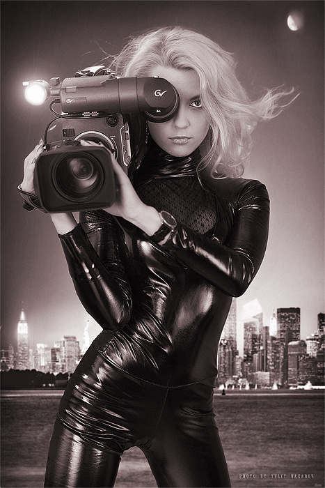 CameraLady девушка, камера, оператор,будушее