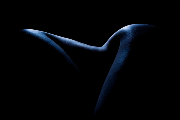 Bodyscapes #4 (33) Девушка Силуэт Блики Линии Тела