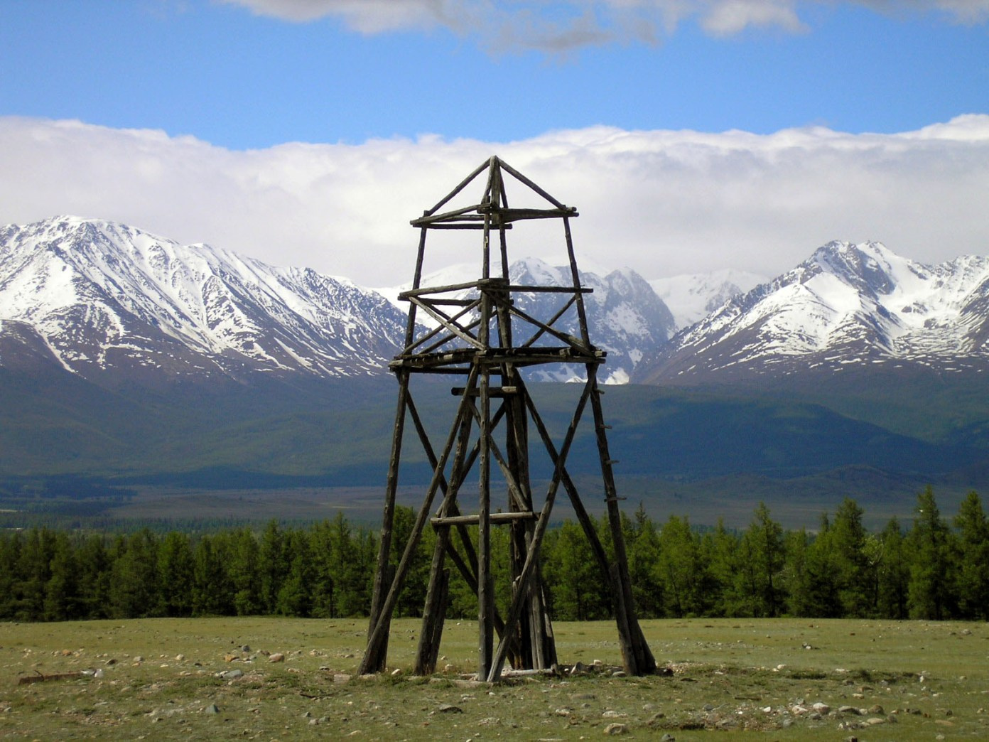 А за горами чужая земля... горы, дорога
