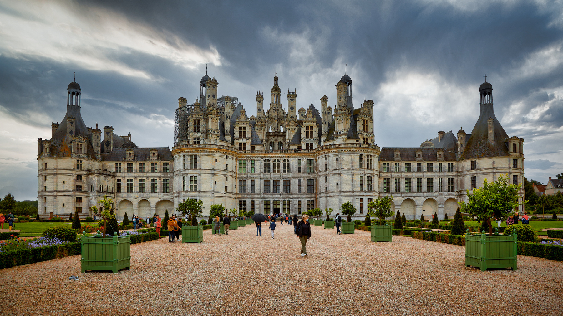 Замки Луары. Шамбор... Франция Замки Луары Замок Шамбор Château de Chambord