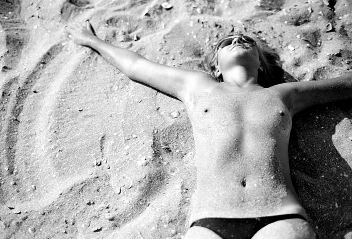 The sandy butterfly 