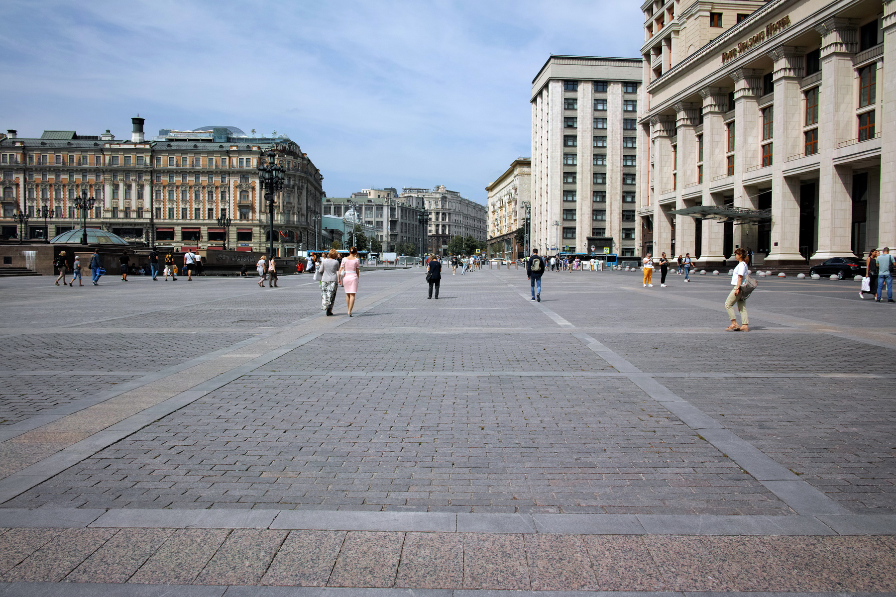 Манежная площадь город Москва площадь Манежная