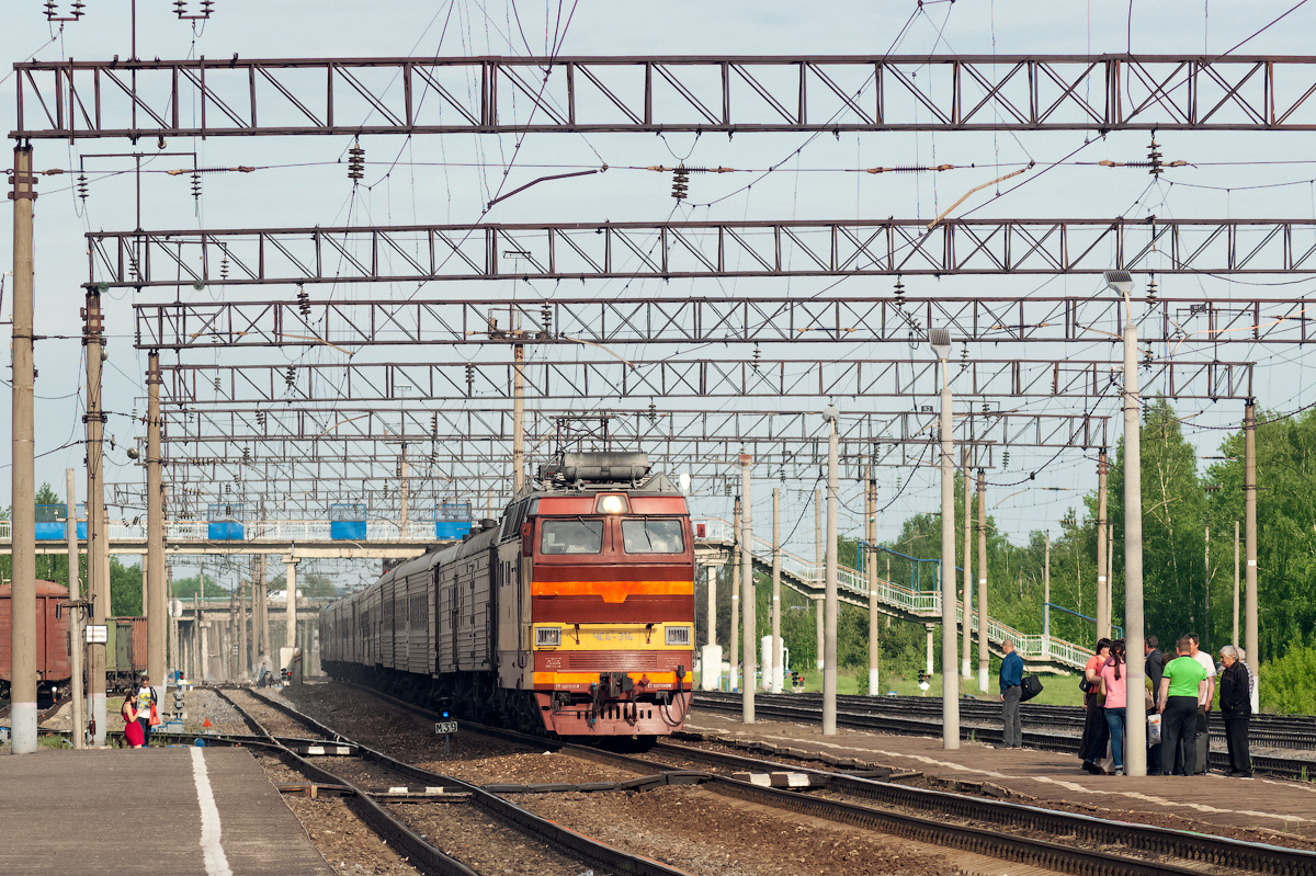 ЧС4Т-314 ЧС4Т-314 нея станция сев сжд транссиб поезд электровоз локомотив состав чех шкода техника транспорт жд пути дорога