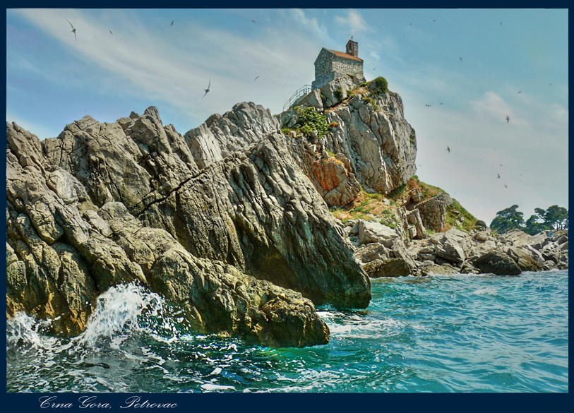 *** Черногория, море, остров