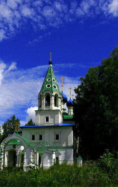 Для души лето природа храм душа