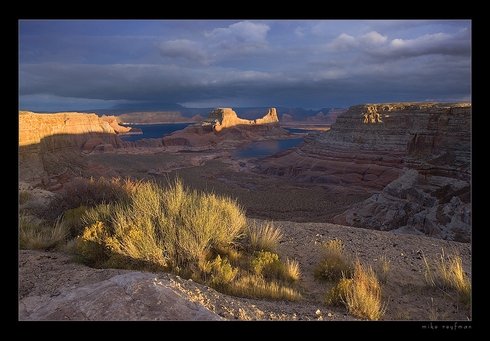 Ещё раз про Алстром Пойнт Gunsight Butte from Alstrom Point, Padre Bay, Lake Powell, AZ