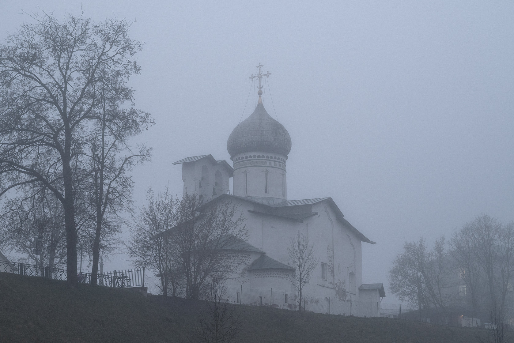 В тумане... 