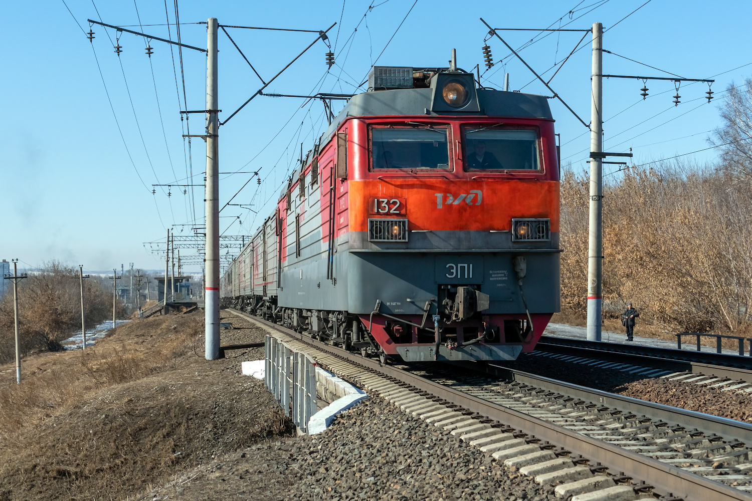 * * * * * railway железная дорога locomotive локомотив электровоз поезд train Russia Siberia Irkutsk Россия Сибирь Иркутск споттинг spotting