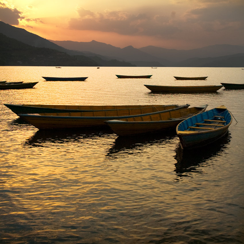 Nepal Sunset 