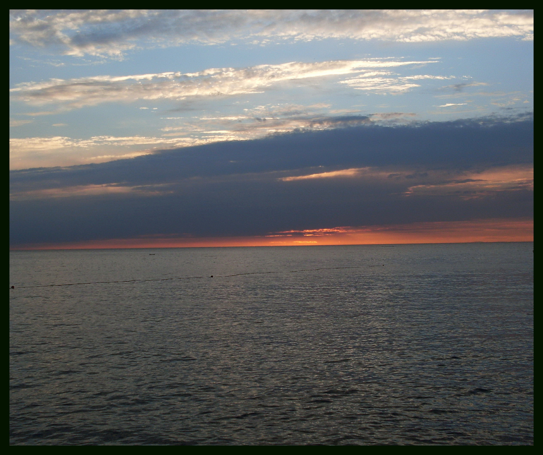 Море, вечер 