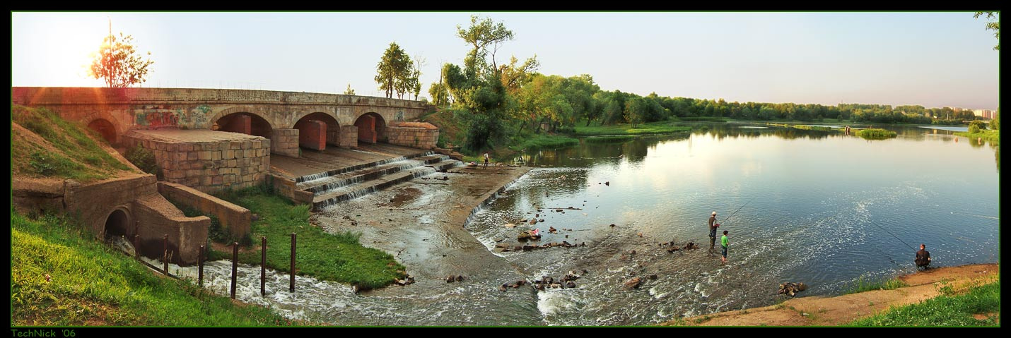 Борисовские пруды Борисовский пруд солце воздух вода рыбаки