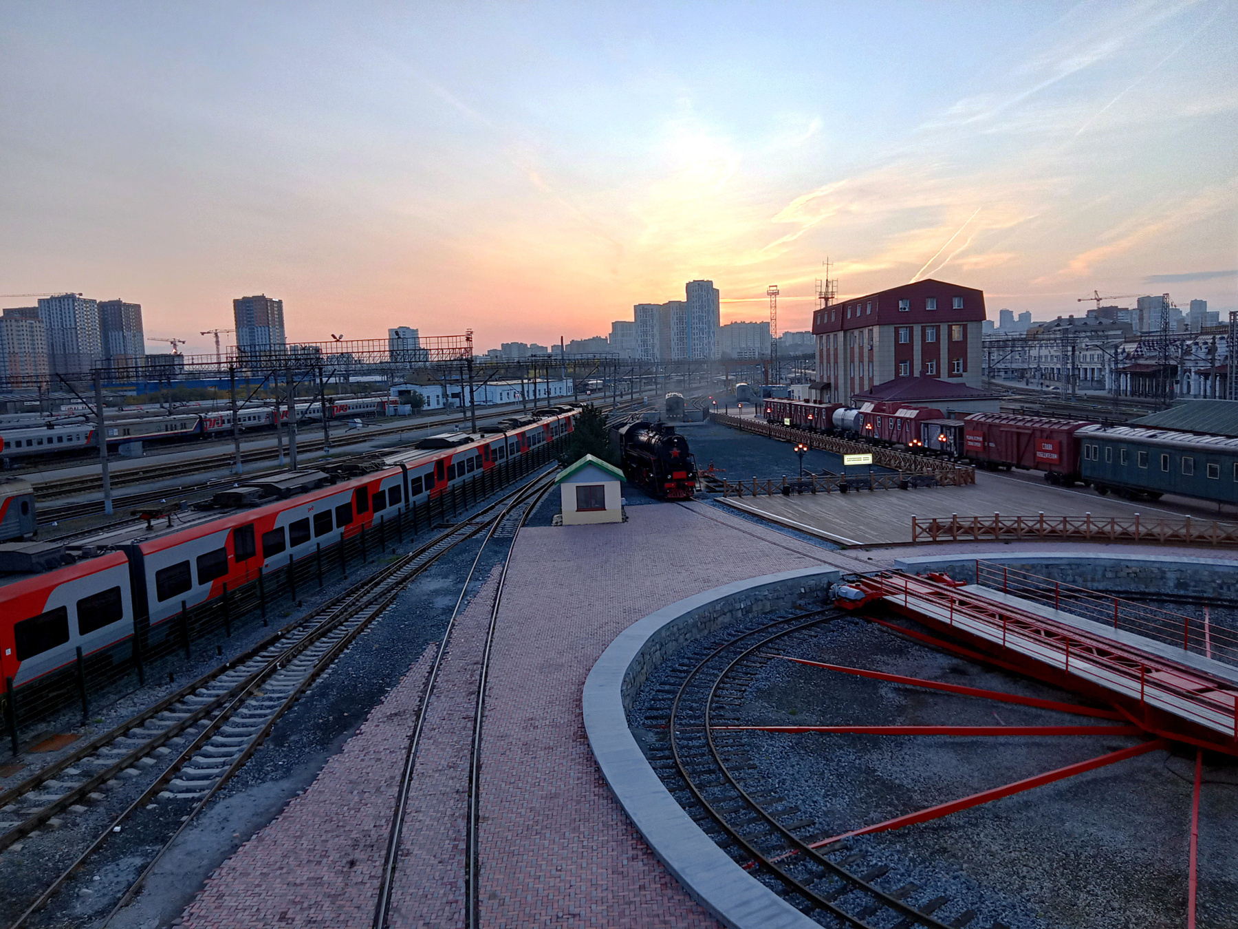 утро перед походом 