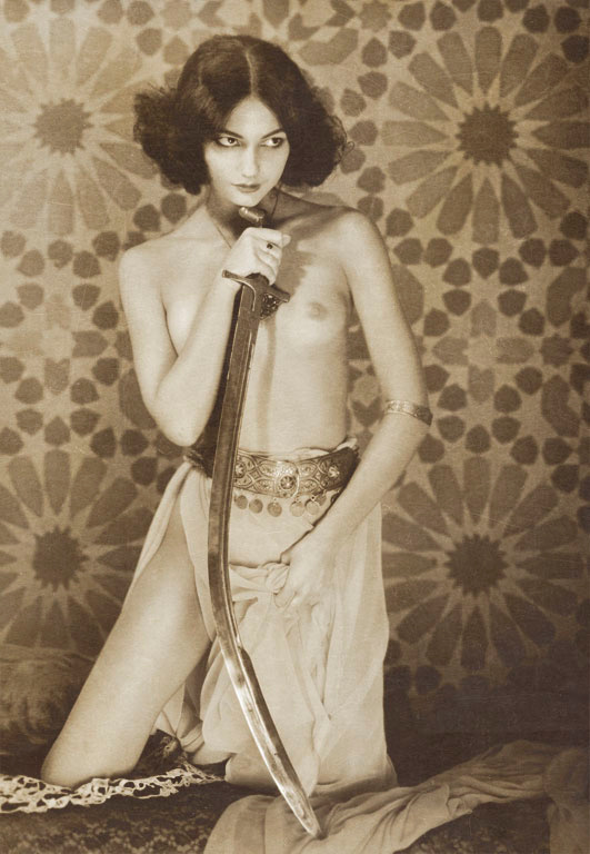Саломея. 1930 гг. старинная фотография открытка ретро