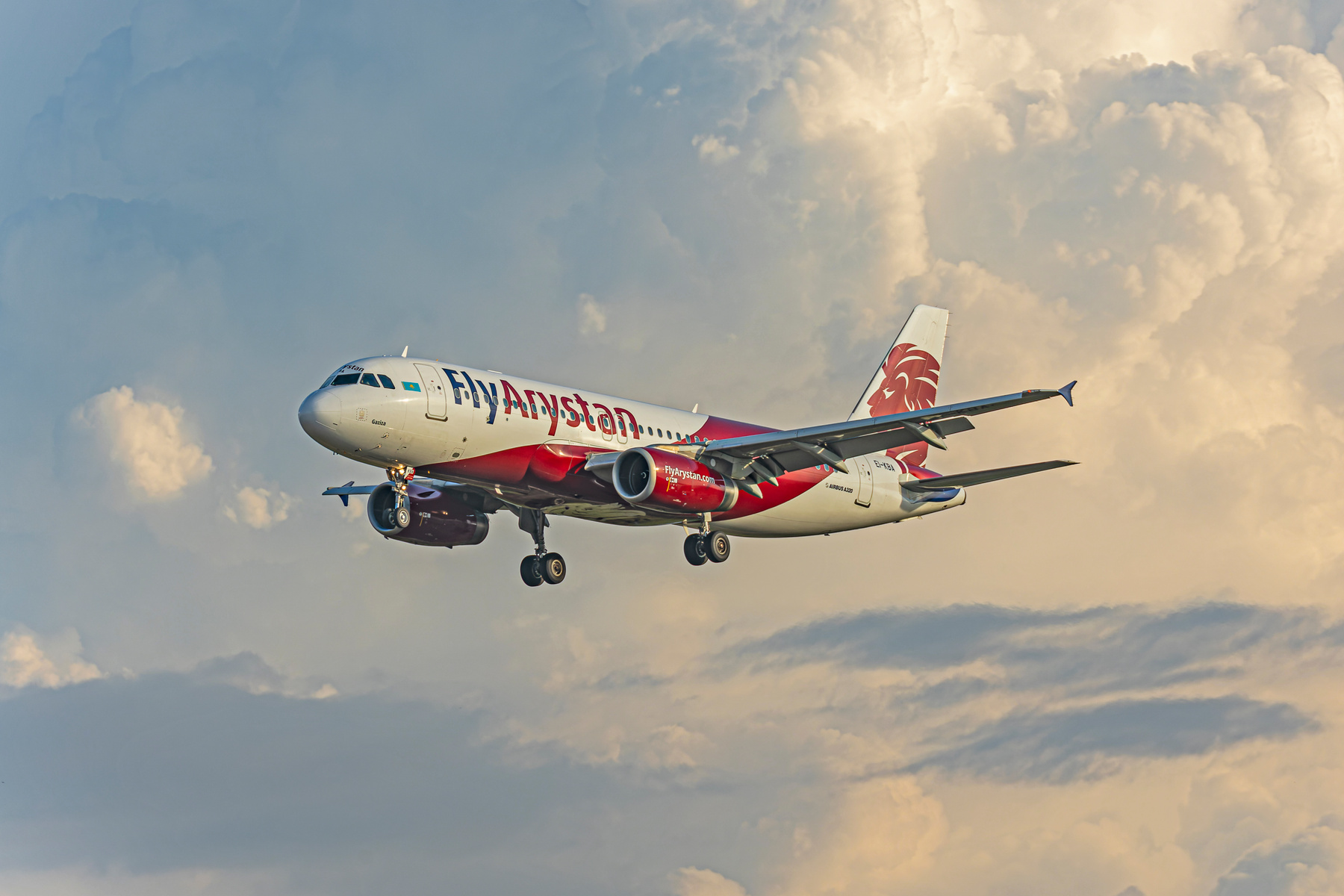Airbus A320 FlyArystan airbus