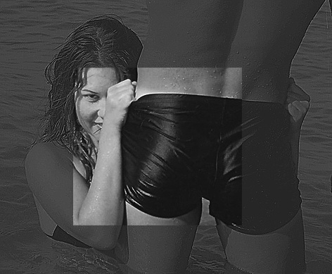 Beach Glamour. Girls just wanna have fun. девушка мужчина модель море ягодицы спина лицо