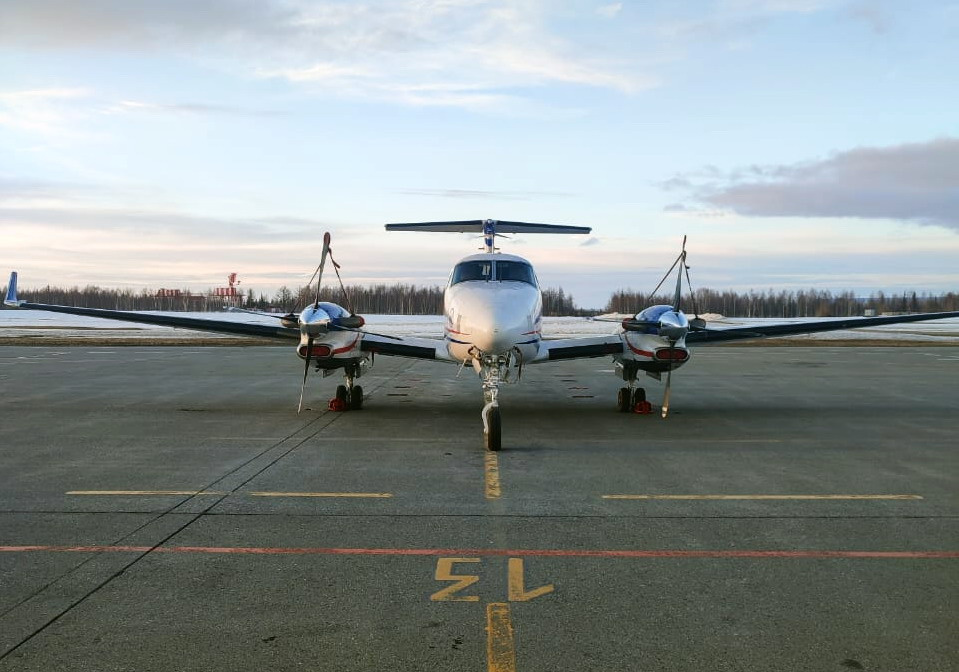 Облетчик Beechcraft King Air 350i 
