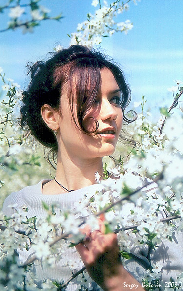 Лена. Портрет. 