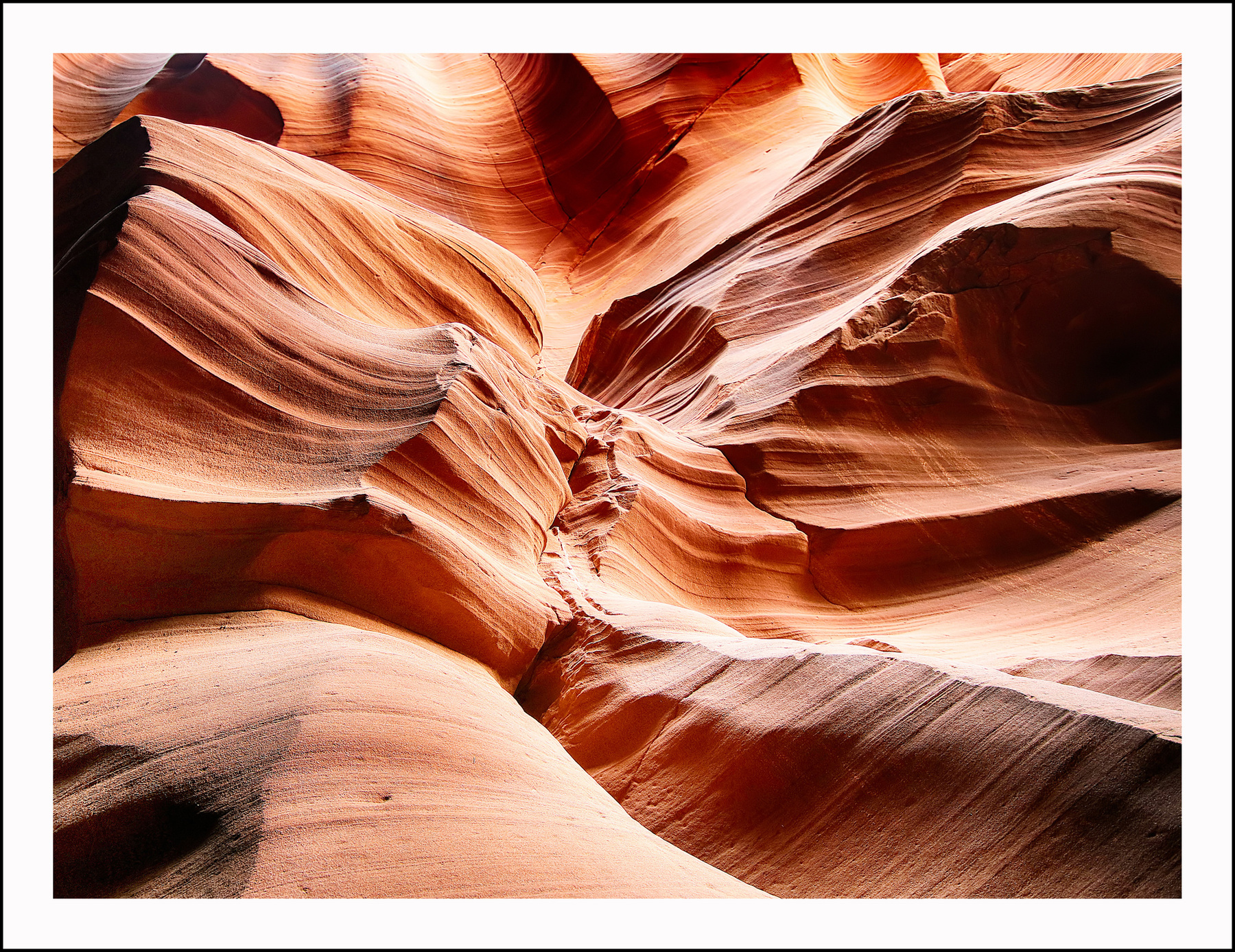 The Antelope Canyon 