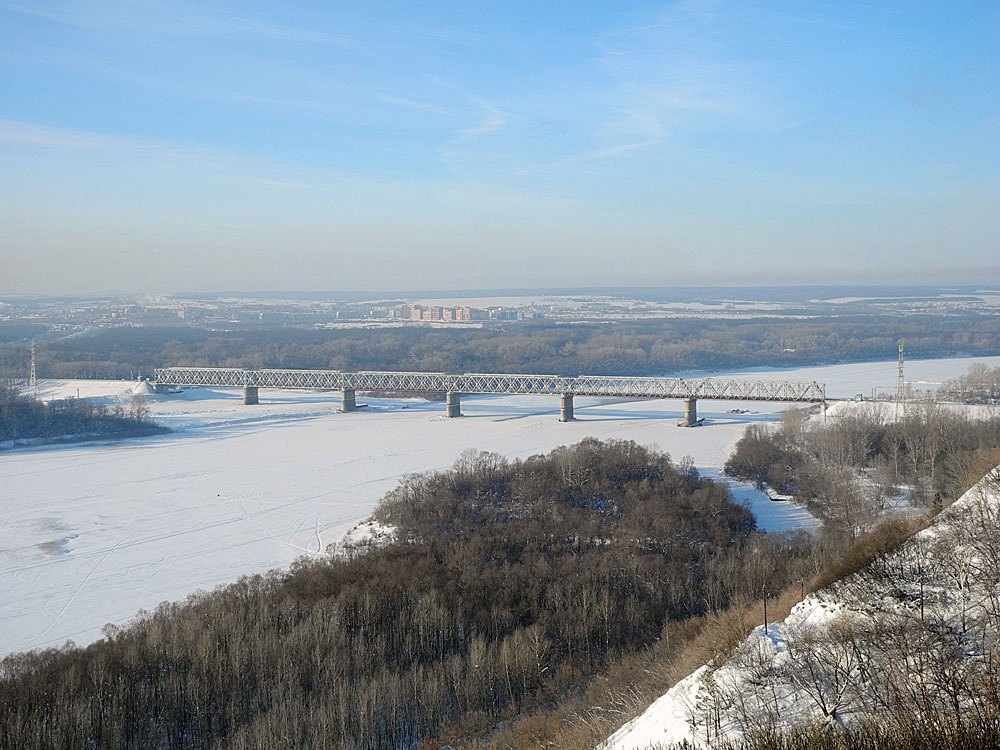 ЖД мост через р. Белая (Агидель) 