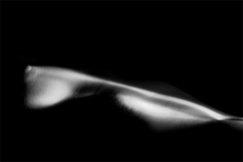 Venus: Materialized erotic female breast line