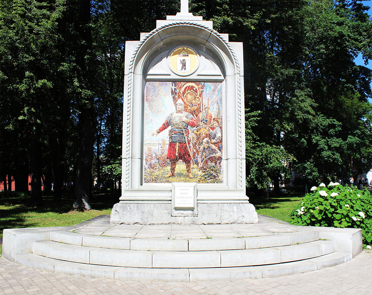 Памятник-стела-«Клятва князя Пожарского». 