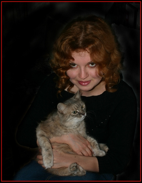 Дама с Кошкой! 
