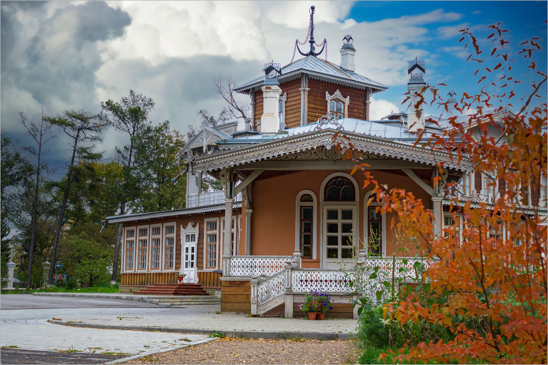 Усадьба Сукачева природа история