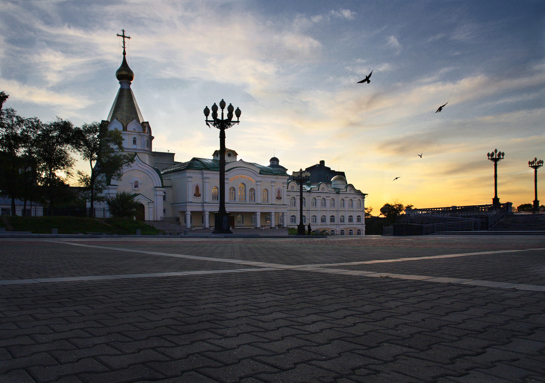 Рассвет над семинарией 