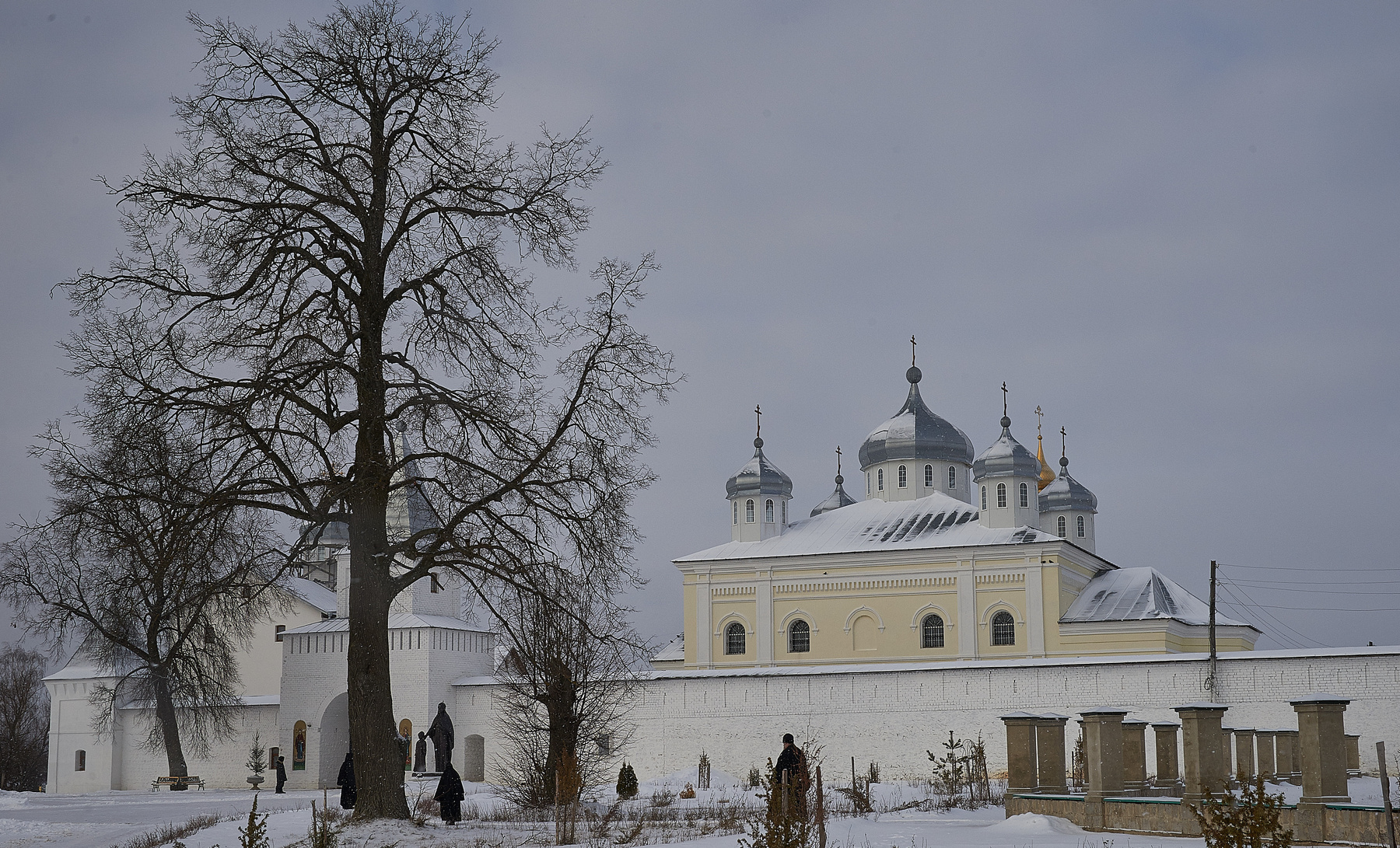 *** храм зима православие