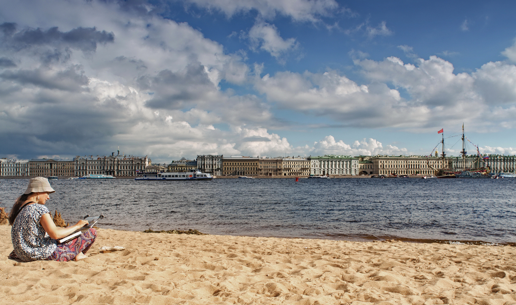 летняя Петербург