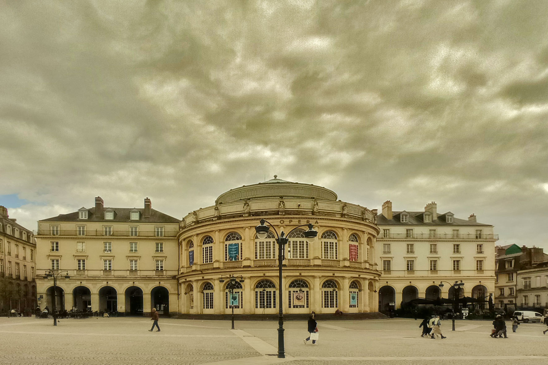 Opera Ренн Бретань Rennes театр опера