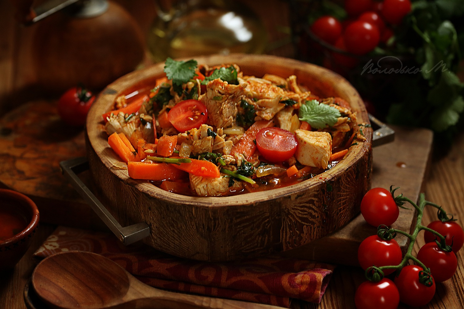 Рагу из курицы 