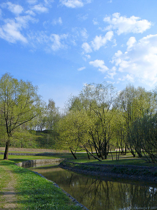 *** Речка, Весна