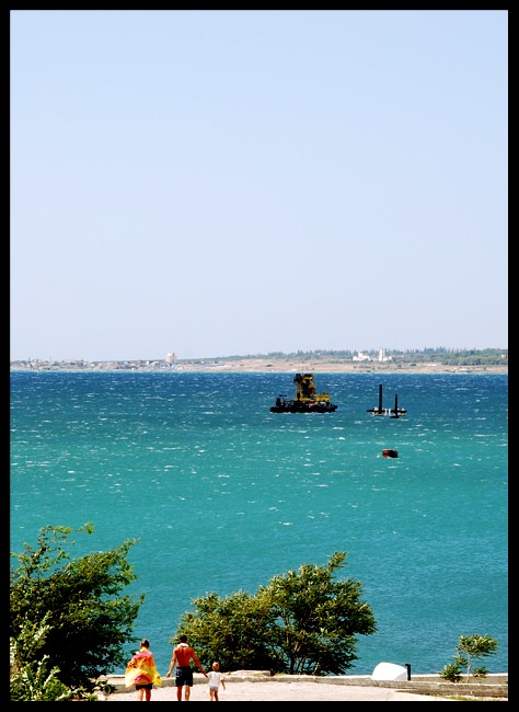 Жара и ветер... море ветер жара