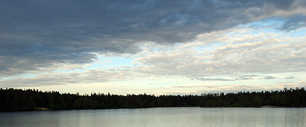 Рощино, вечер 