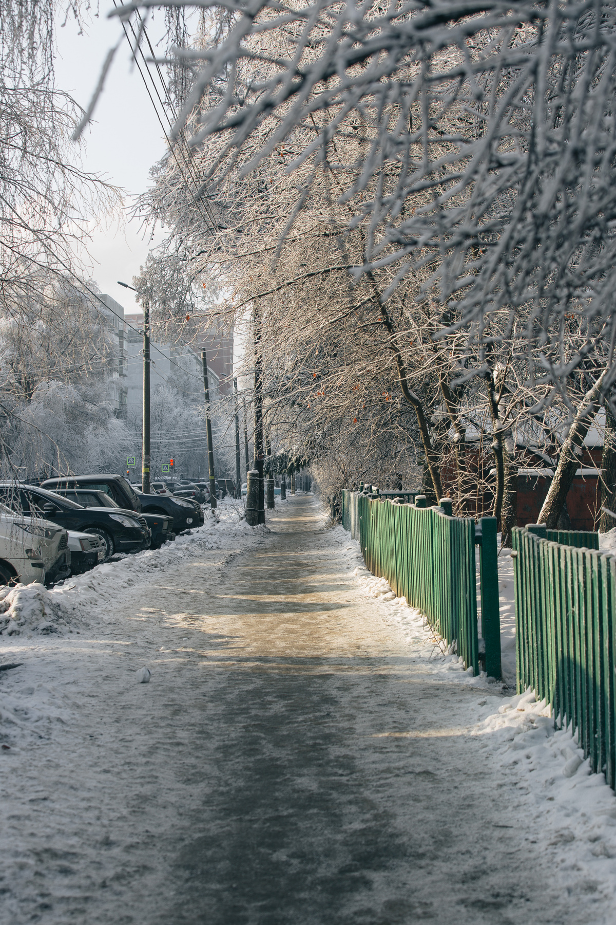 По дороге на работу 