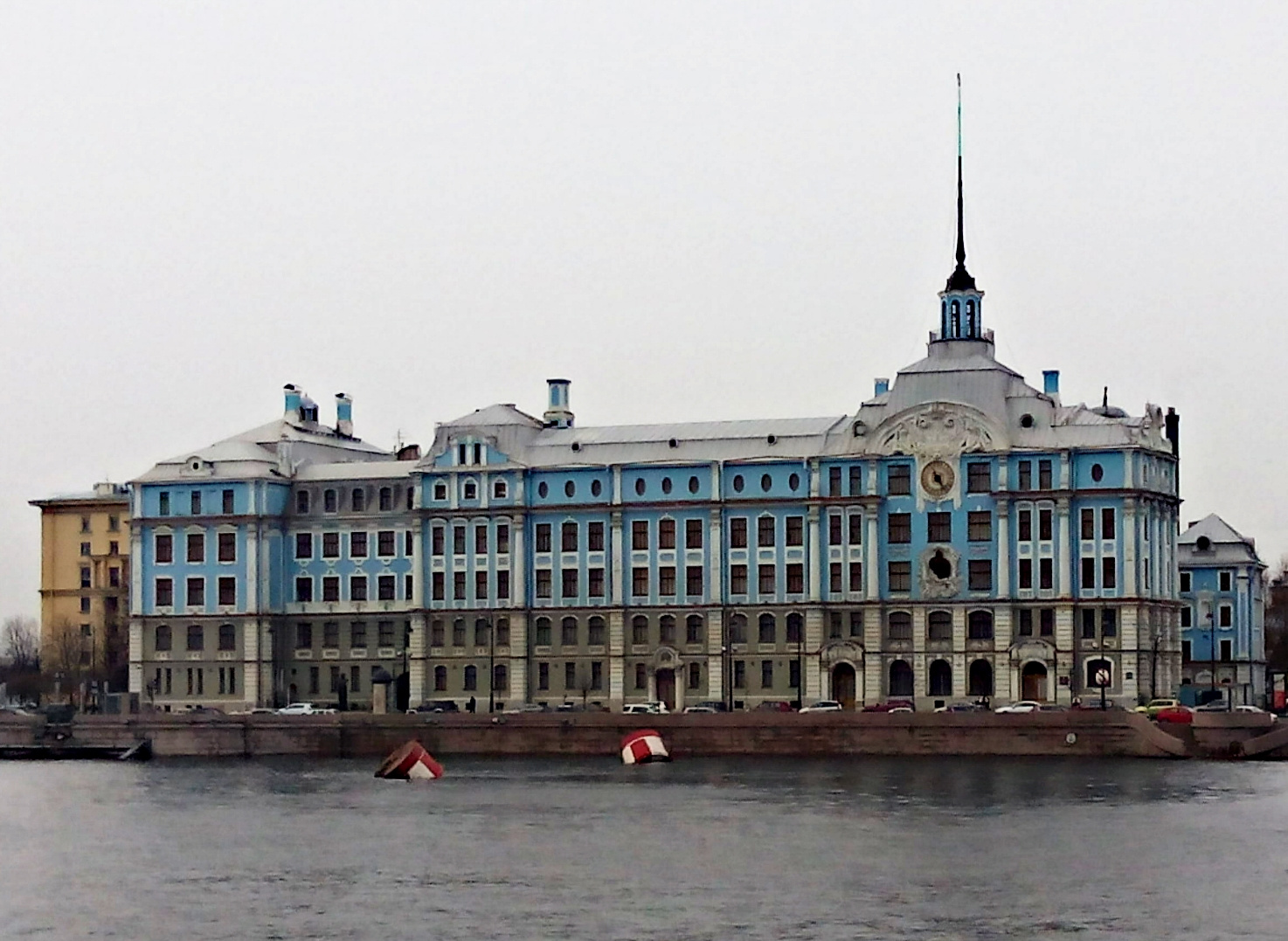 Время остановилось архитектура здание Нева училище военно-морское