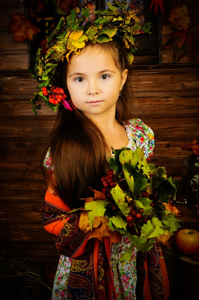 Осень фотосессия детская девочка осень осенняя фотосес