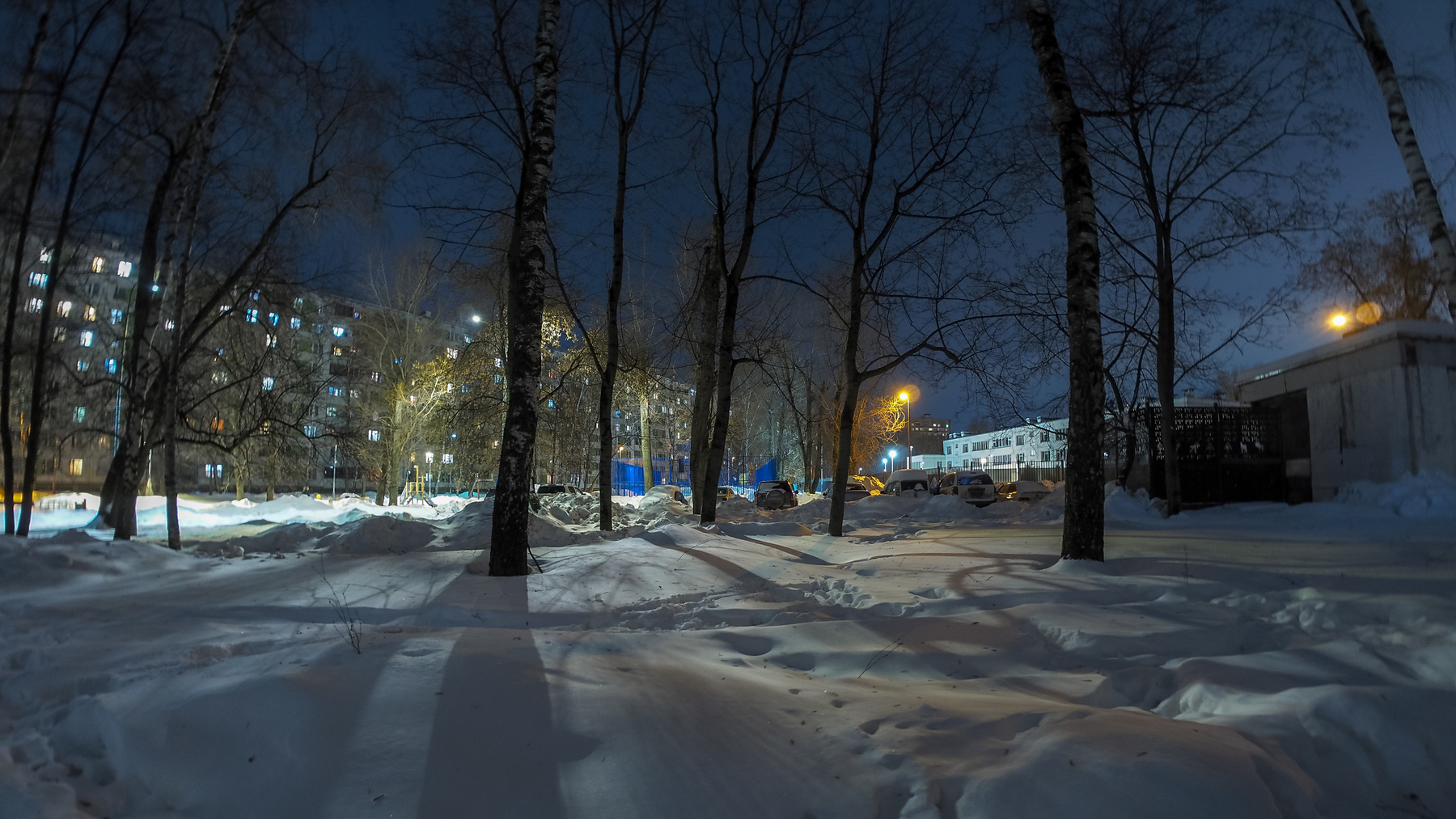 ***Зимний Вечер в Городе olympus 10 MARK IV